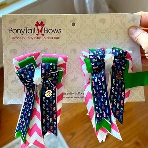 Hair bows for equestrians!